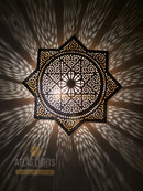 moroccan wall light sconce Flush Mount Ceiling Light