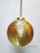 Brass Pendant Ceiling Lights Fixtures, Classic Pendant Lamp, E26 Industrial Metal Hanging Pendant Led Lighting for Kitchen, Bedroom, Dining Room, Hallway, Loft, Restaurant, Bar, Entryway