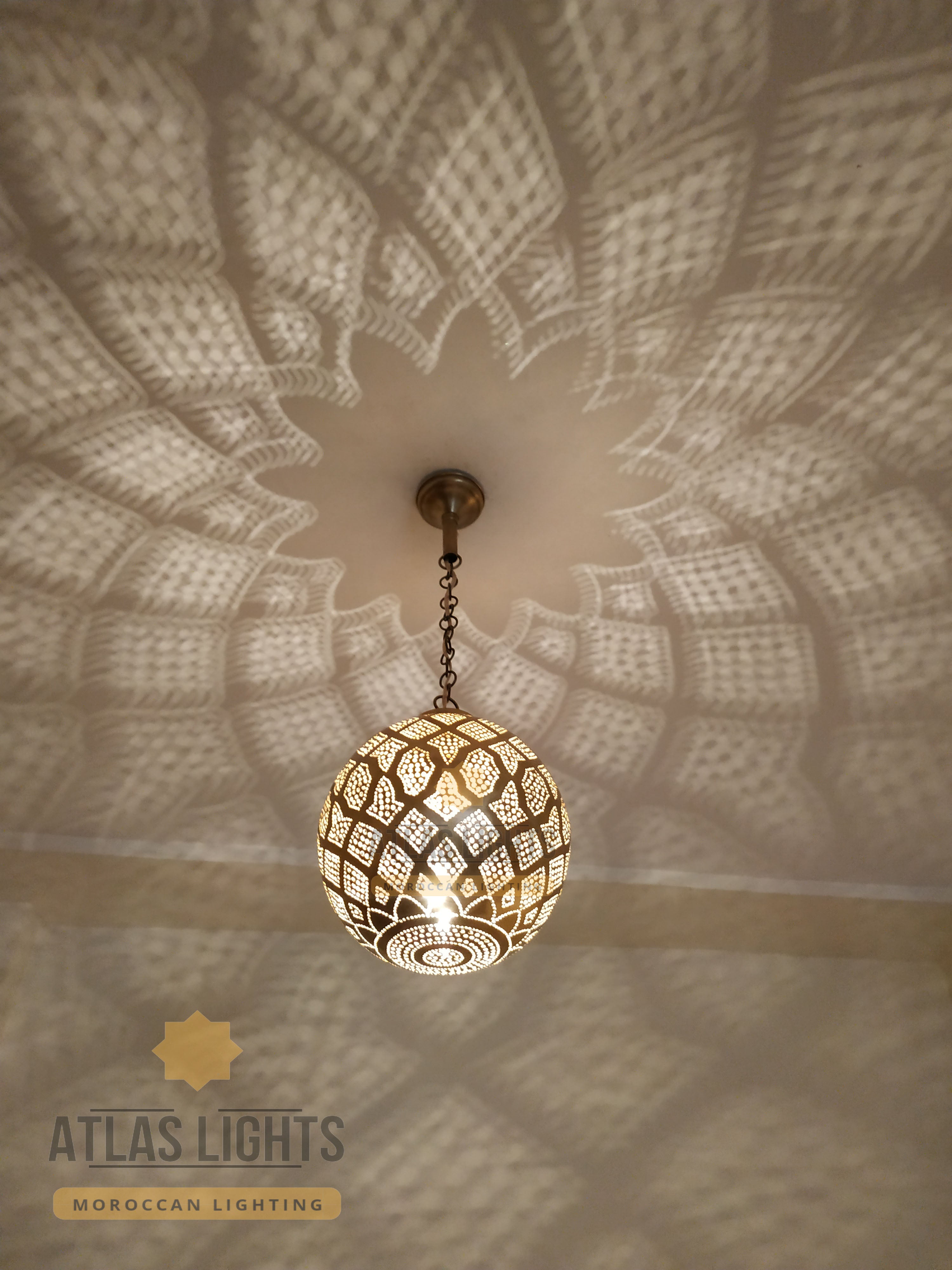 twinkle skab mørke Modern Moroccan Hanging Lamp | Pendant Lamp