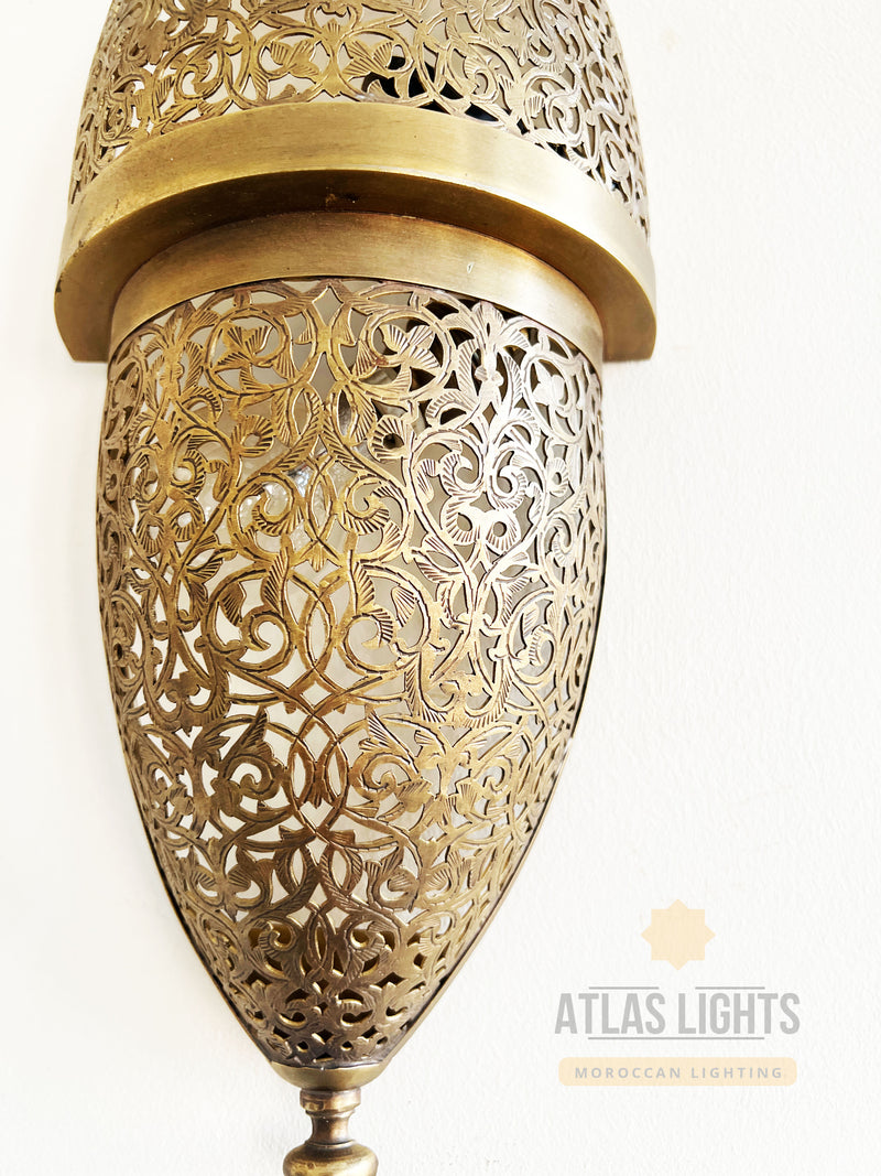 Atlas Lights Morocco brass lamp