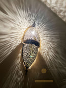 Handmade Moroccan Brass Wall Lamp – Oriental Filigree Sconce Light
