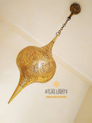 Moroccan Ceiling Light , Antique Brass Lamp , Pendant Light Moroccan Copper Brass Chandelier ,Moroccan pendant light , Moroccan lamp our Moroccan hanging pendant lamp 