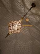 Moroccan Ceiling Light , Antique Brass Lamp , Pendant Light Moroccan Copper Brass Chandelier ,Moroccan pendant light , Moroccan lamp our Moroccan hanging pendant lamp 