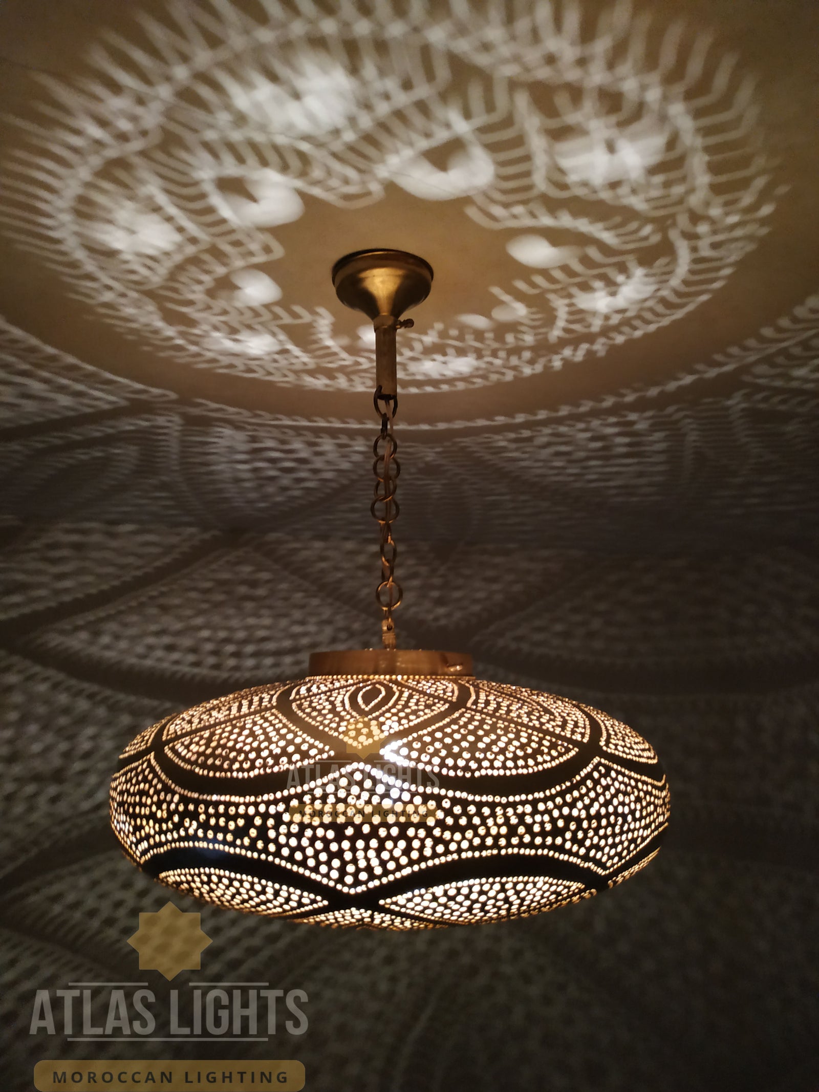 Moroccan Style Hanging Pendant Lights | Atlas Lights Morocco
