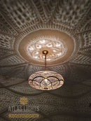 moroccan brass pendant light moroccan style pendant ceiling lights