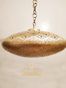  Brass Pendant Ceiling Lights Fixtures, Classic Pendant Lamp, E26 Industrial Metal Hanging Pendant Led Lighting for Kitchen, Bedroom, Dining Room, Hallway, Loft, Restaurant, Bar, Entryway