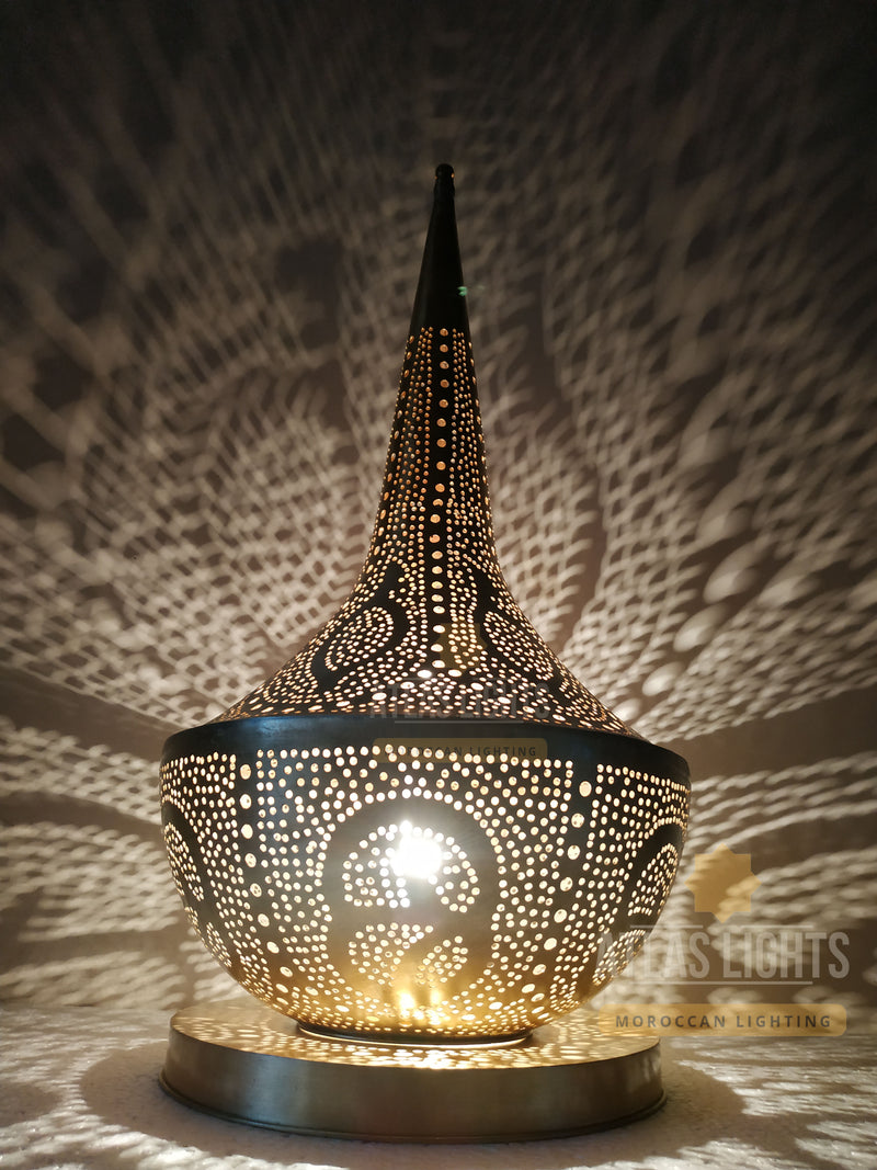 boho table lamp